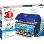 Puzzle 3D cutie comori cu animale 216 piese